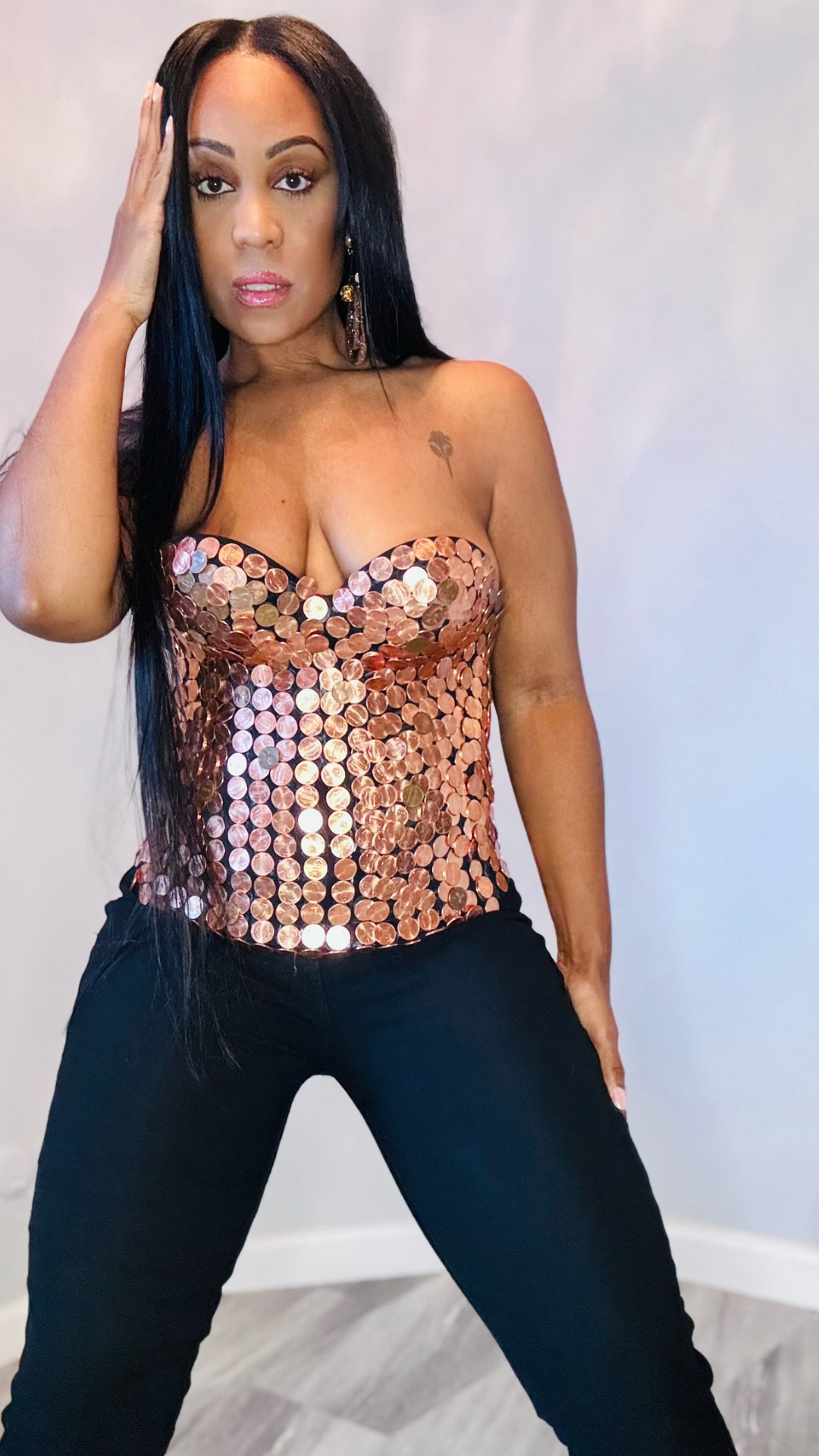 Penny for your thoughts bustier